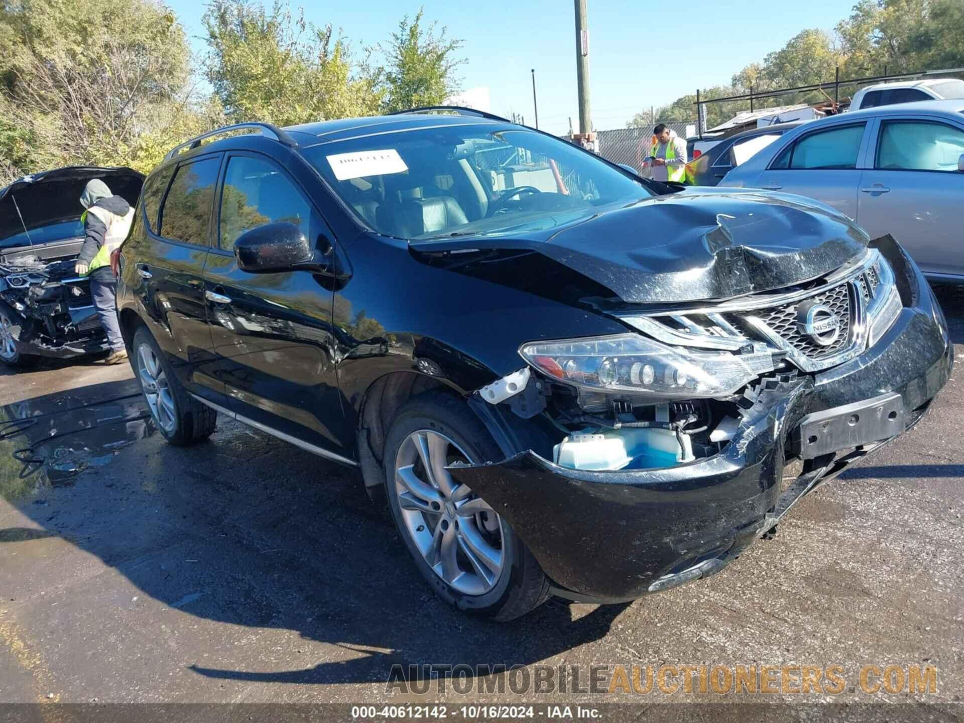 JN8AZ1MW0BW160060 NISSAN MURANO 2011