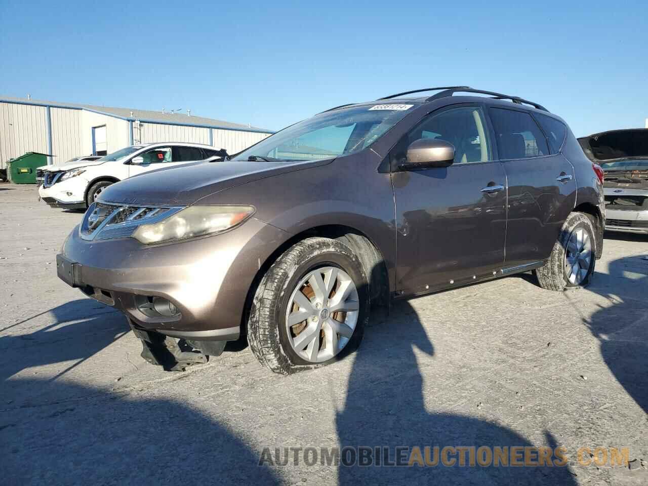 JN8AZ1MW0BW187503 NISSAN MURANO 2011