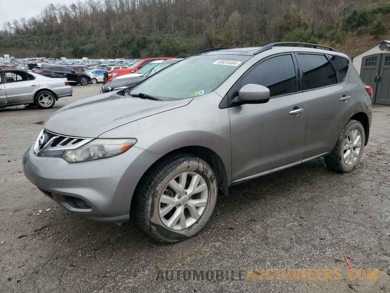 JN8AZ1MW0CW203698 NISSAN MURANO 2012