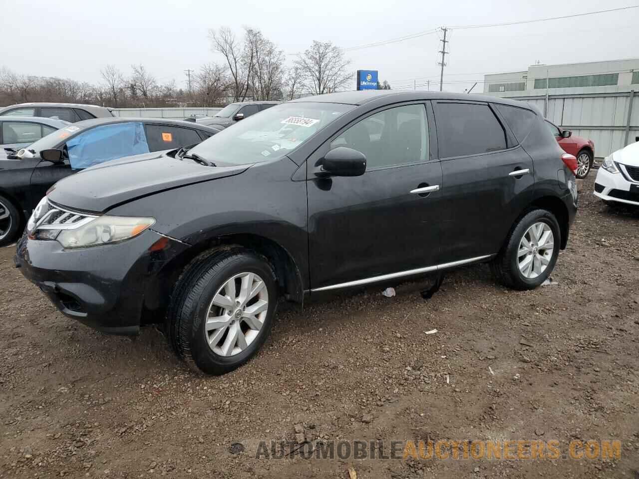 JN8AZ1MW0CW220873 NISSAN MURANO 2012