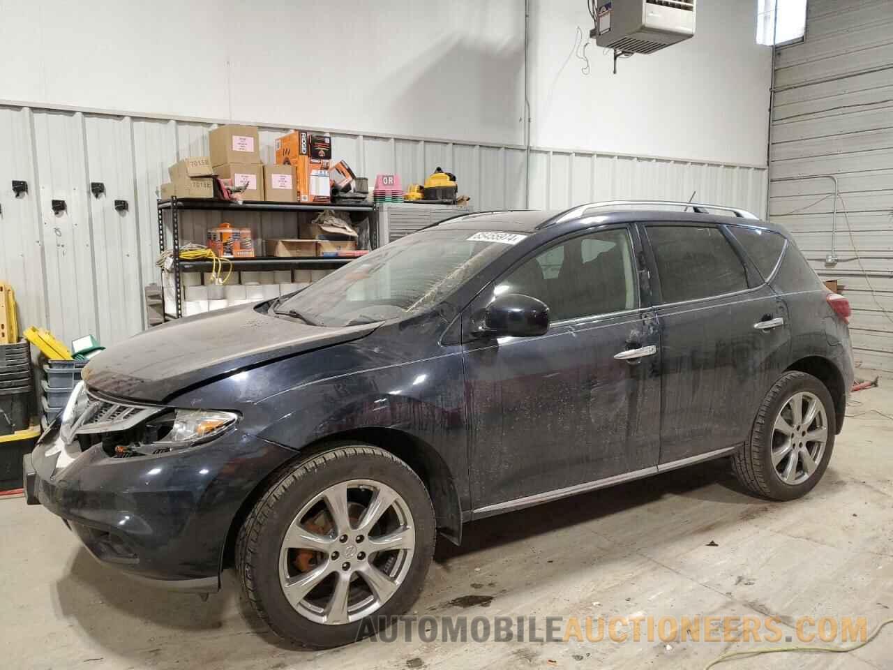 JN8AZ1MW0CW224230 NISSAN MURANO 2012