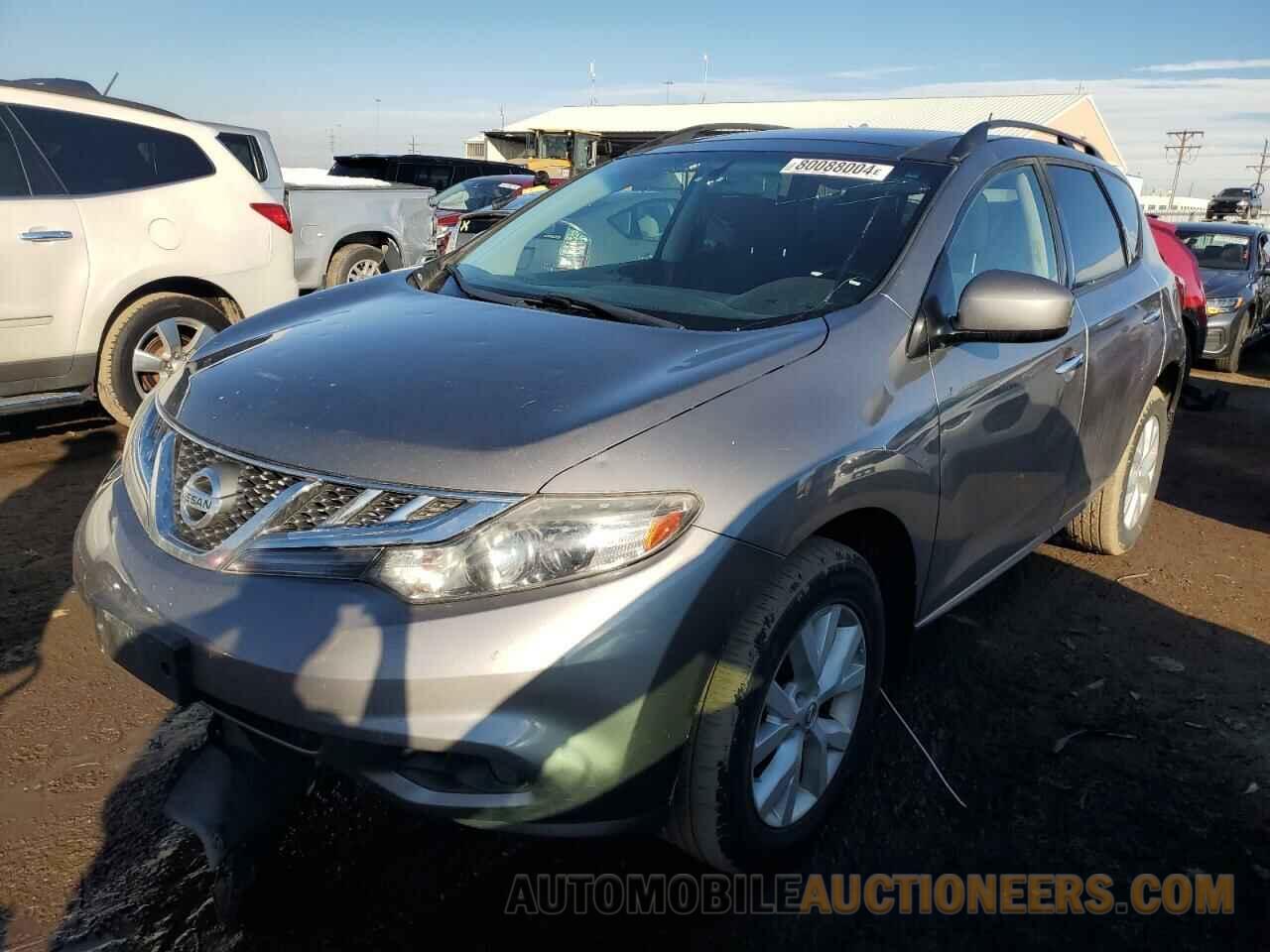 JN8AZ1MW0CW234658 NISSAN MURANO 2012