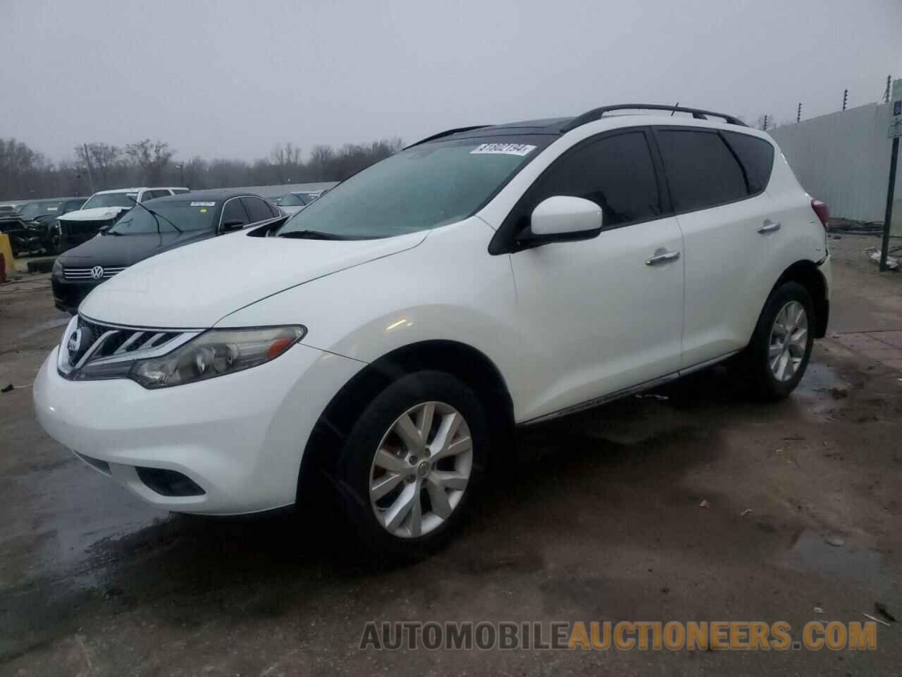 JN8AZ1MW0DW315015 NISSAN MURANO 2013