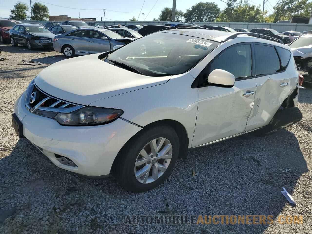 JN8AZ1MW0EW505477 NISSAN MURANO 2014