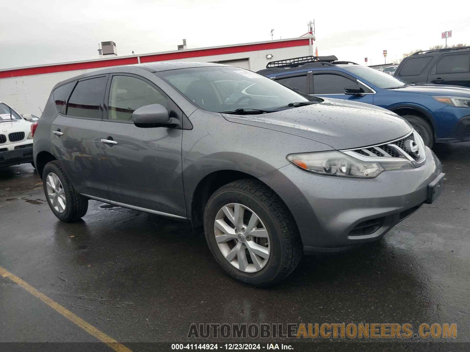 JN8AZ1MW0EW505818 NISSAN MURANO 2014