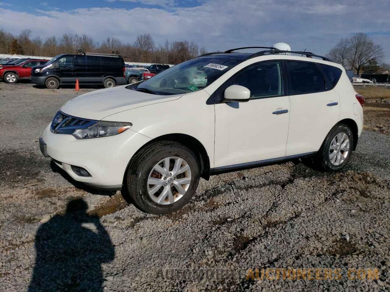 JN8AZ1MW1BW155630 NISSAN MURANO 2011