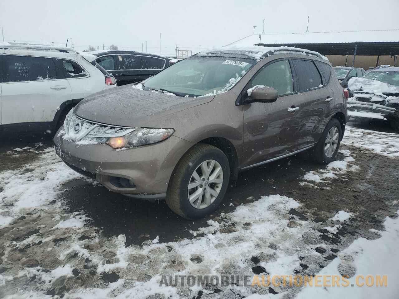 JN8AZ1MW1DW303228 NISSAN MURANO 2013