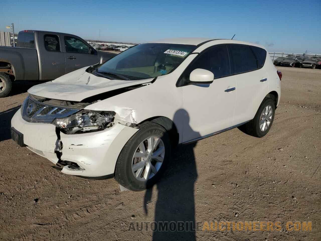 JN8AZ1MW1EW516598 NISSAN MURANO 2014