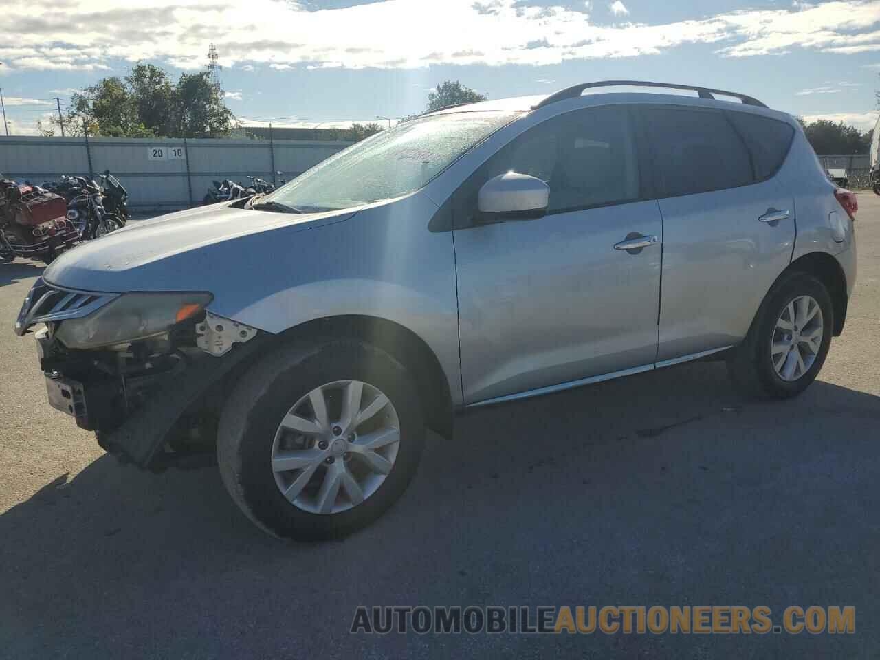 JN8AZ1MW2DW304288 NISSAN MURANO 2013