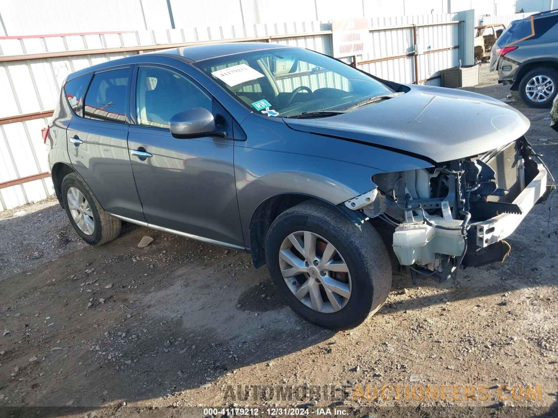 JN8AZ1MW2EW504718 NISSAN MURANO 2014