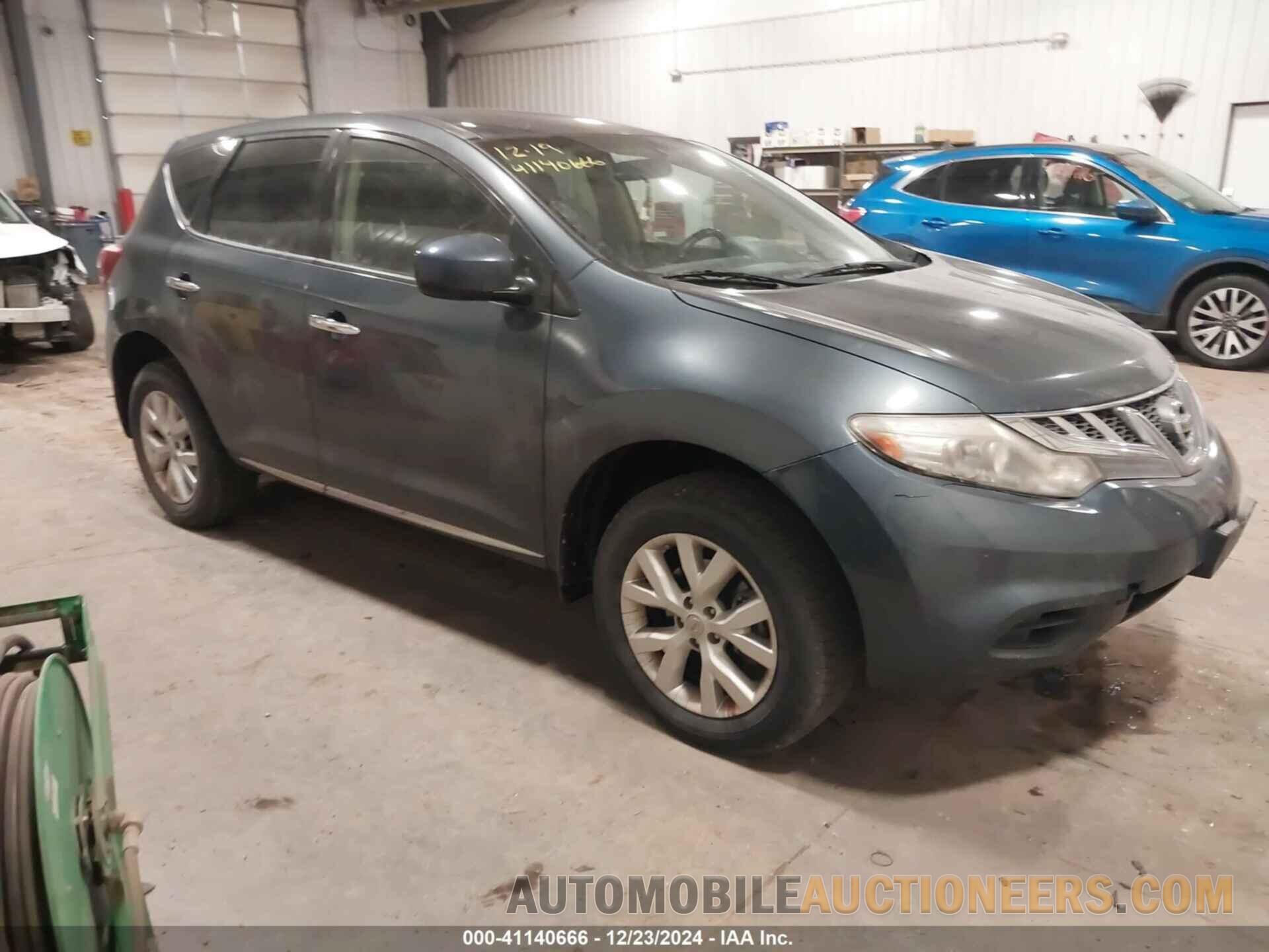 JN8AZ1MW2EW514200 NISSAN MURANO 2014