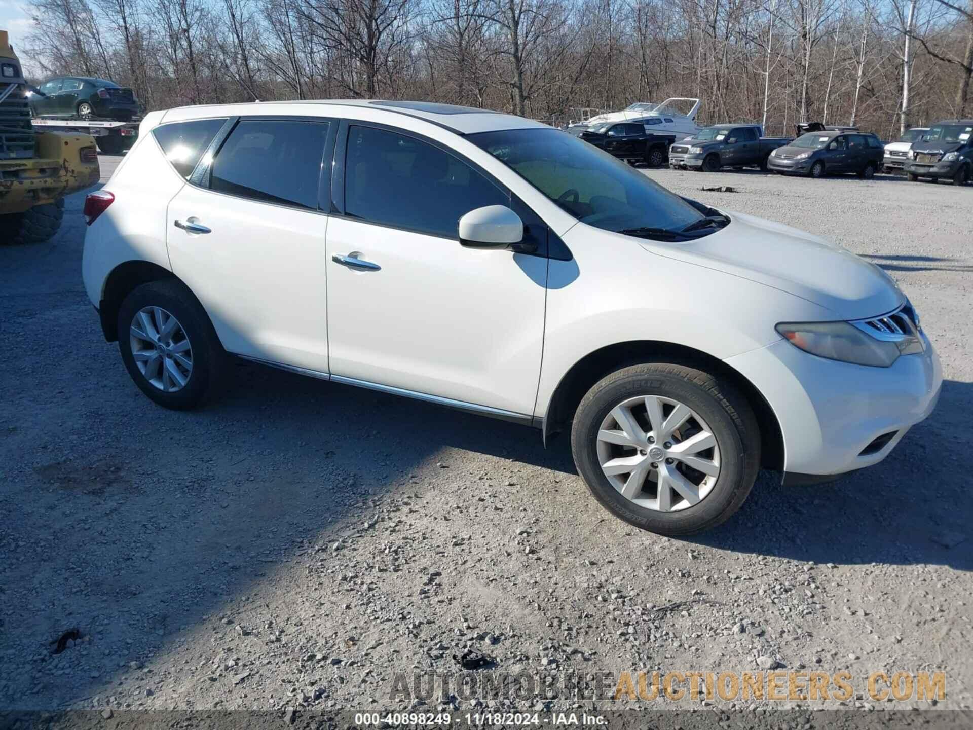 JN8AZ1MW2EW515489 NISSAN MURANO 2014