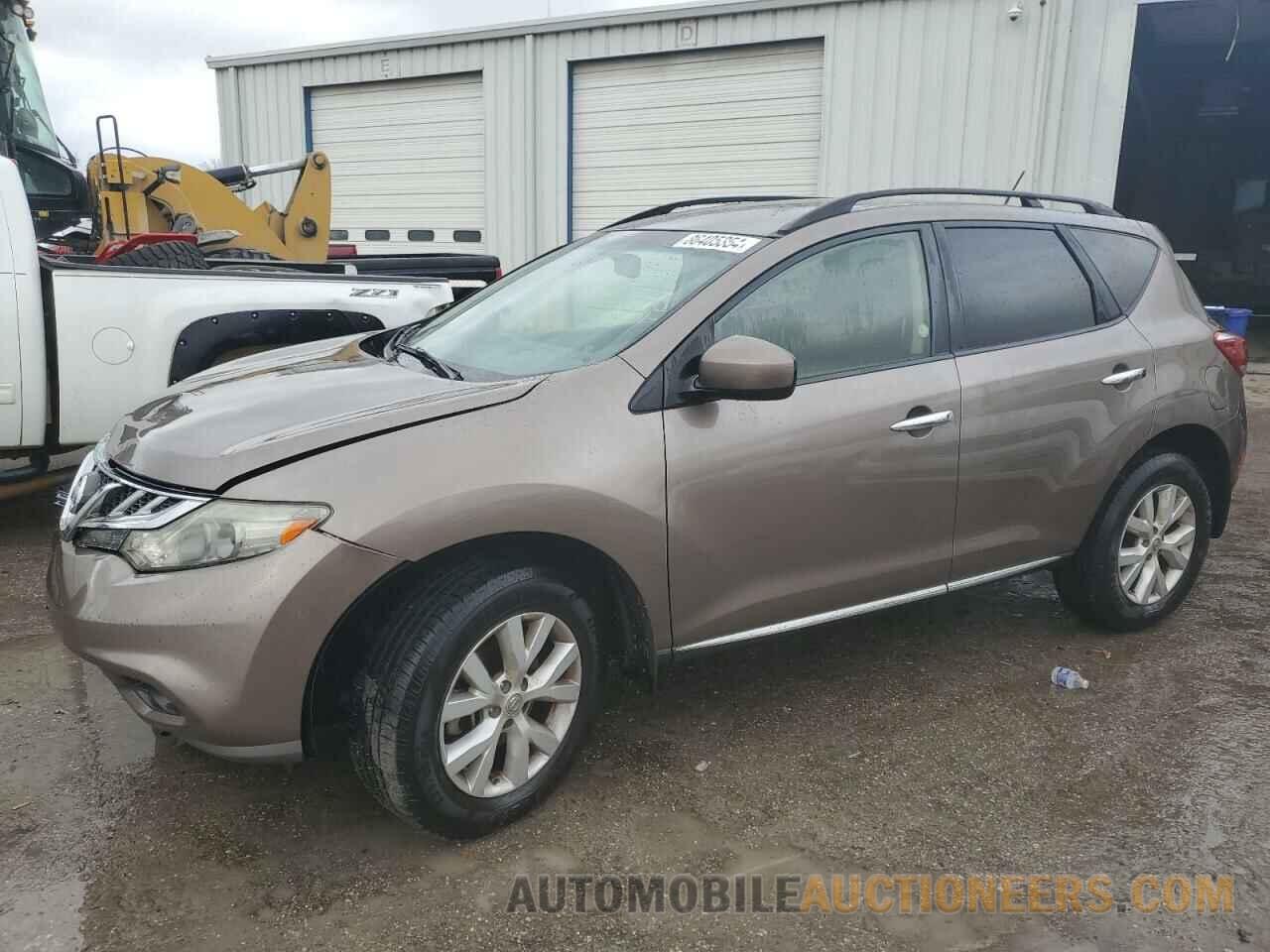 JN8AZ1MW3DW304641 NISSAN MURANO 2013