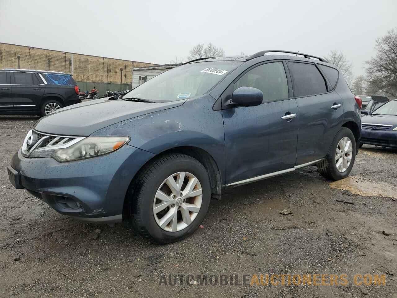 JN8AZ1MW3EW511905 NISSAN MURANO 2014