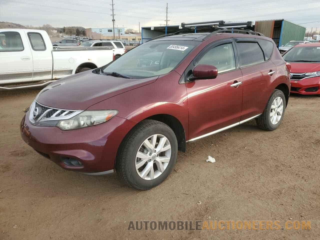 JN8AZ1MW4BW188220 NISSAN MURANO 2011