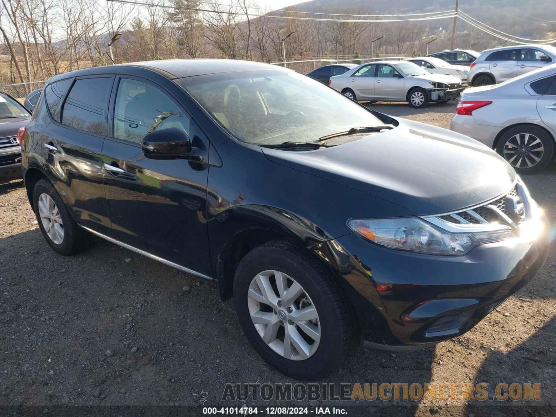 JN8AZ1MW4CW209018 NISSAN MURANO 2012