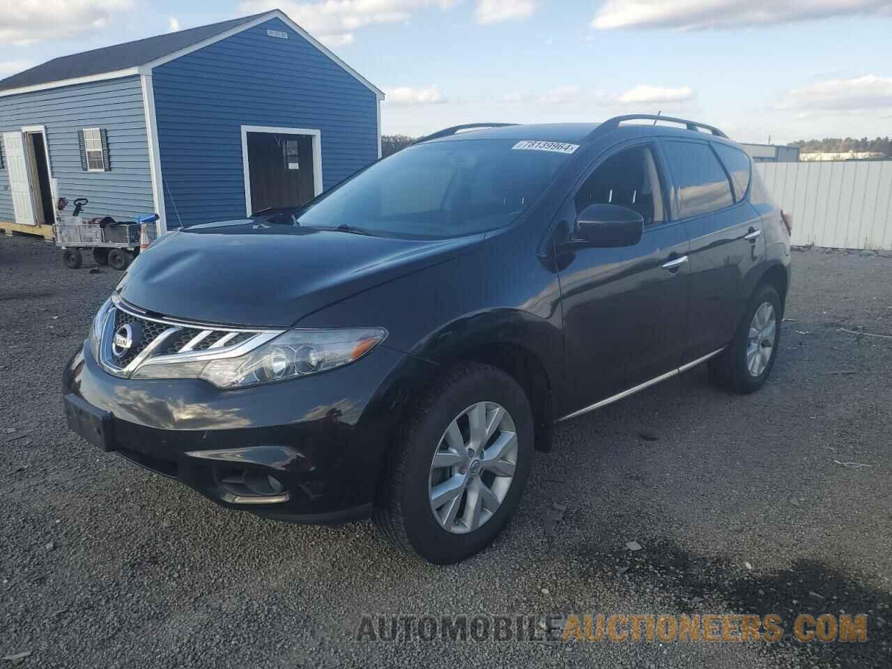 JN8AZ1MW4EW521195 NISSAN MURANO 2014