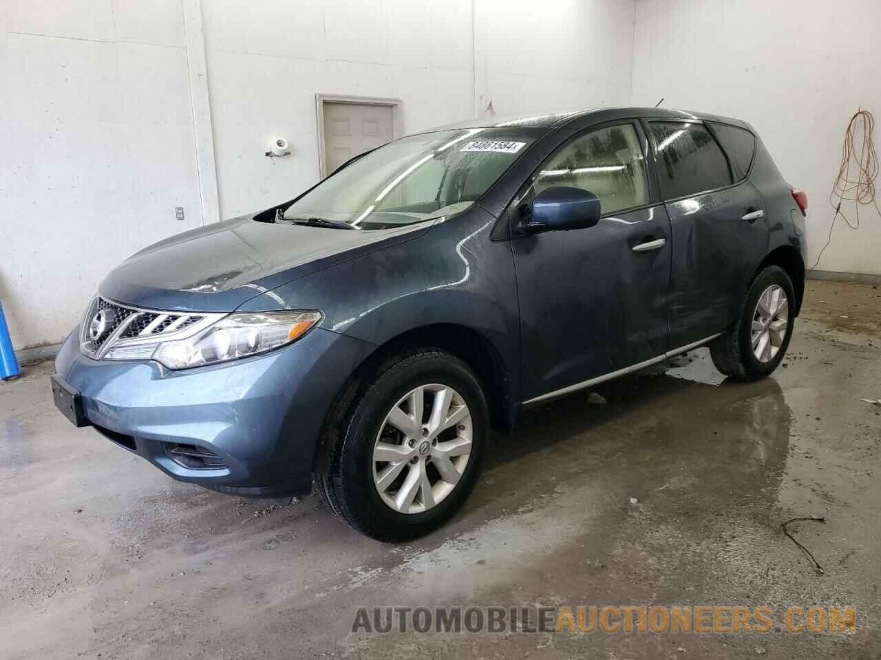 JN8AZ1MW5DW302647 NISSAN MURANO 2013