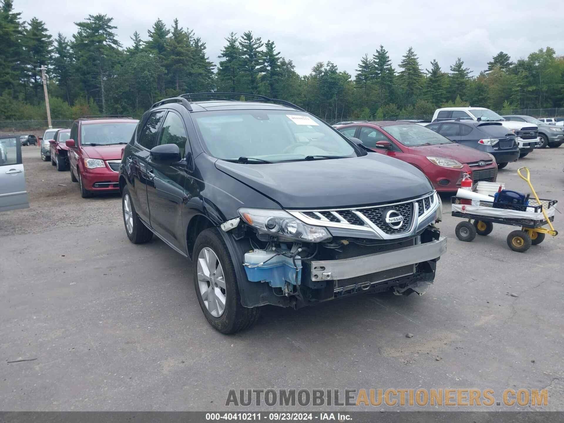 JN8AZ1MW5EW519777 NISSAN MURANO 2014