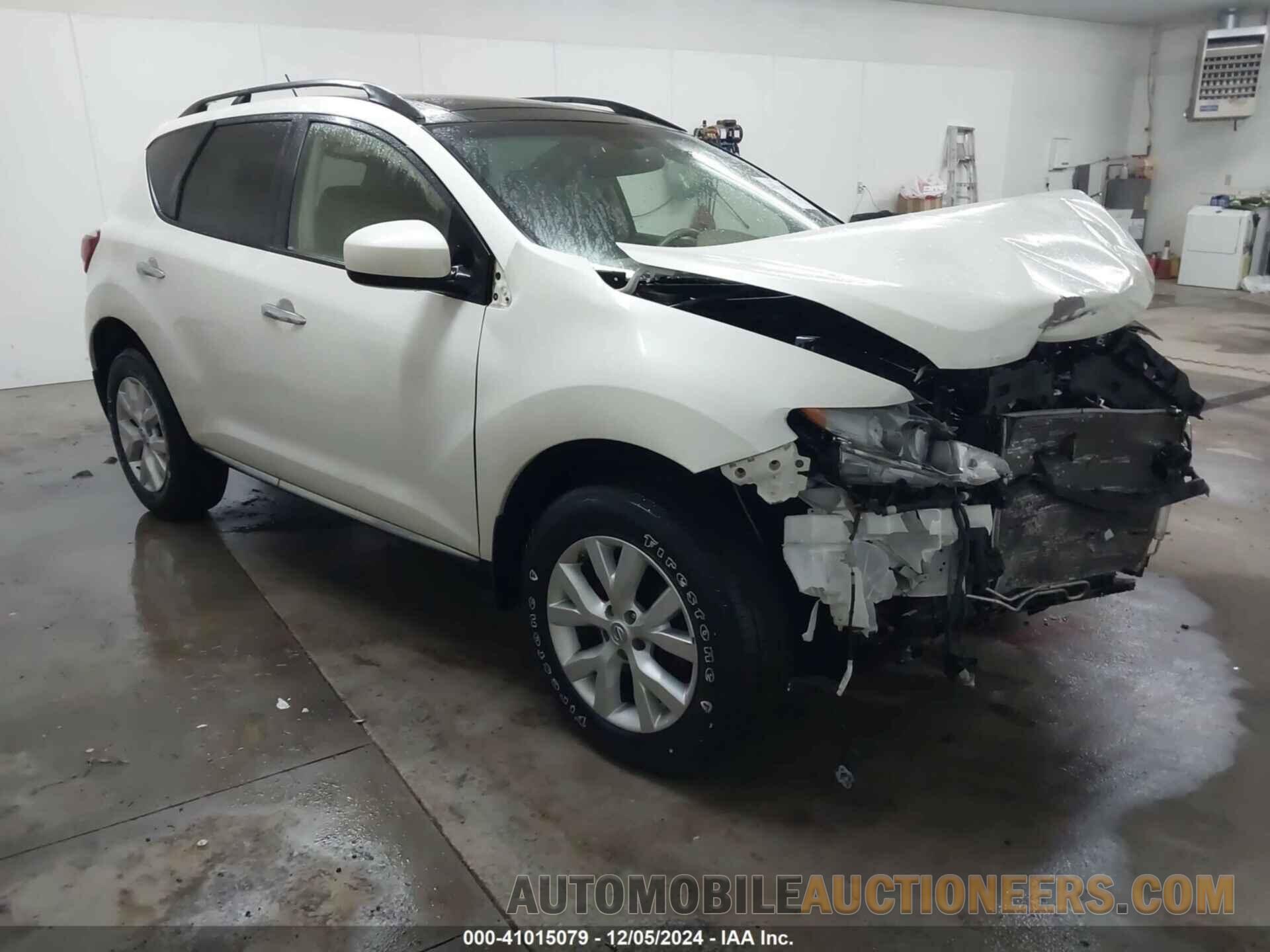 JN8AZ1MW5EW522436 NISSAN MURANO 2014