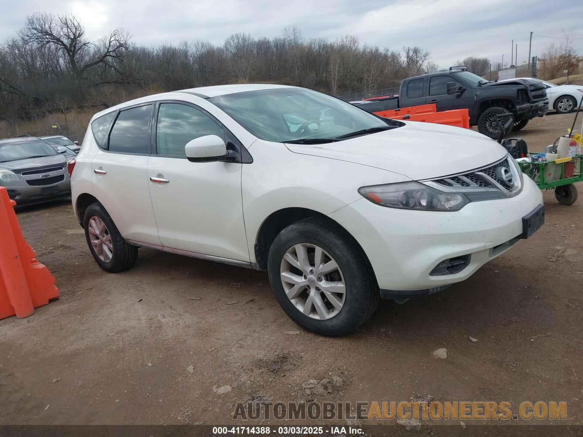 JN8AZ1MW6BW152982 NISSAN MURANO 2011