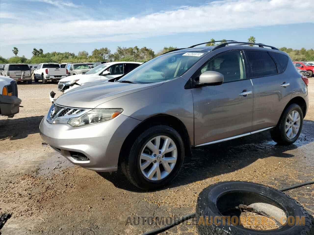 JN8AZ1MW6CW228539 NISSAN MURANO 2012