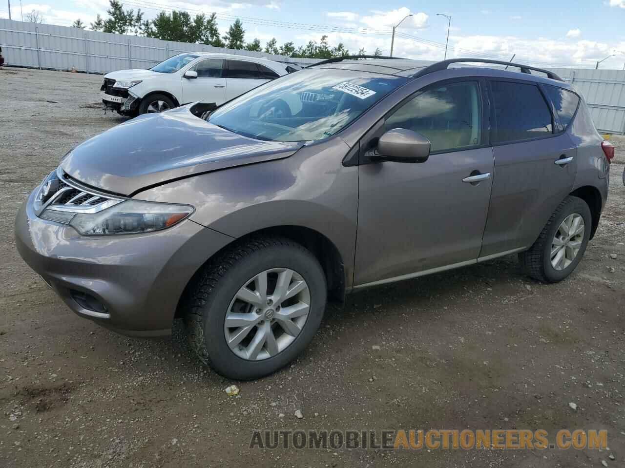 JN8AZ1MW6CW239217 NISSAN MURANO 2012