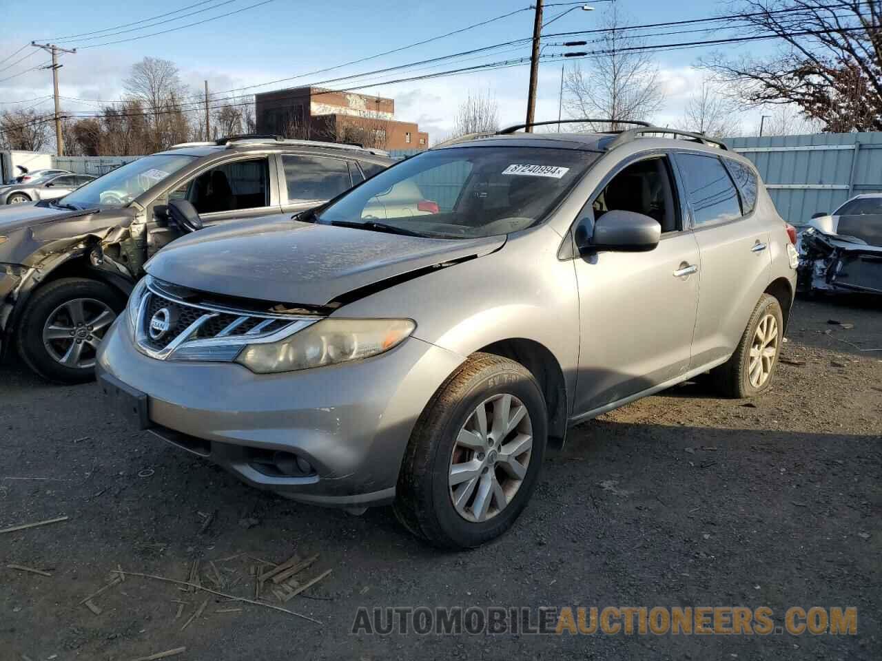 JN8AZ1MW7BW173632 NISSAN MURANO 2011