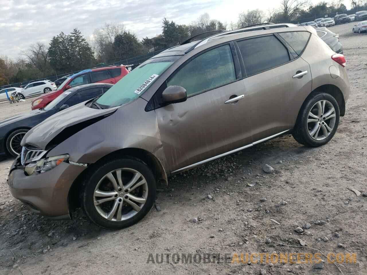 JN8AZ1MW7CW226797 NISSAN MURANO 2012