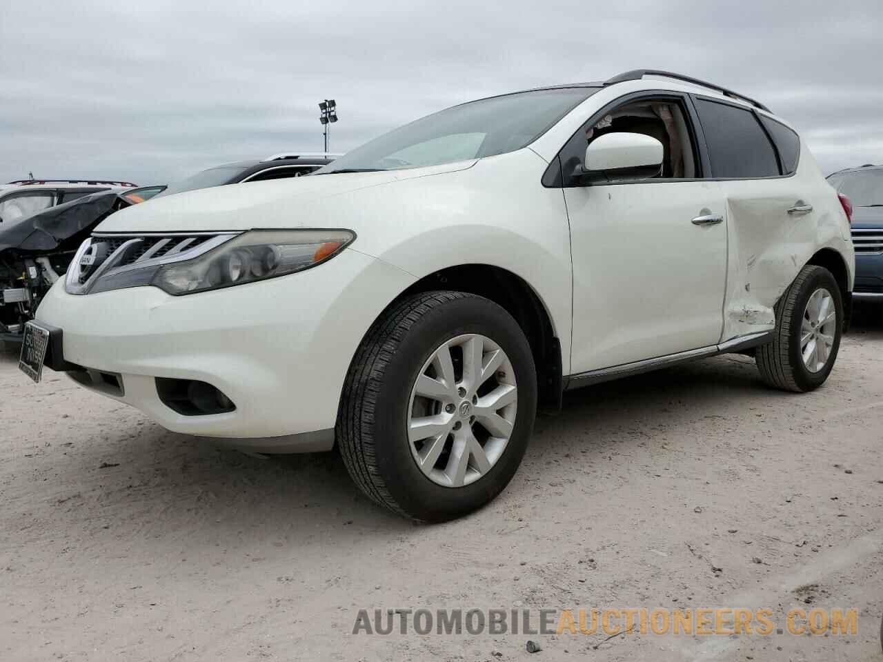 JN8AZ1MW7EW504987 NISSAN MURANO 2014