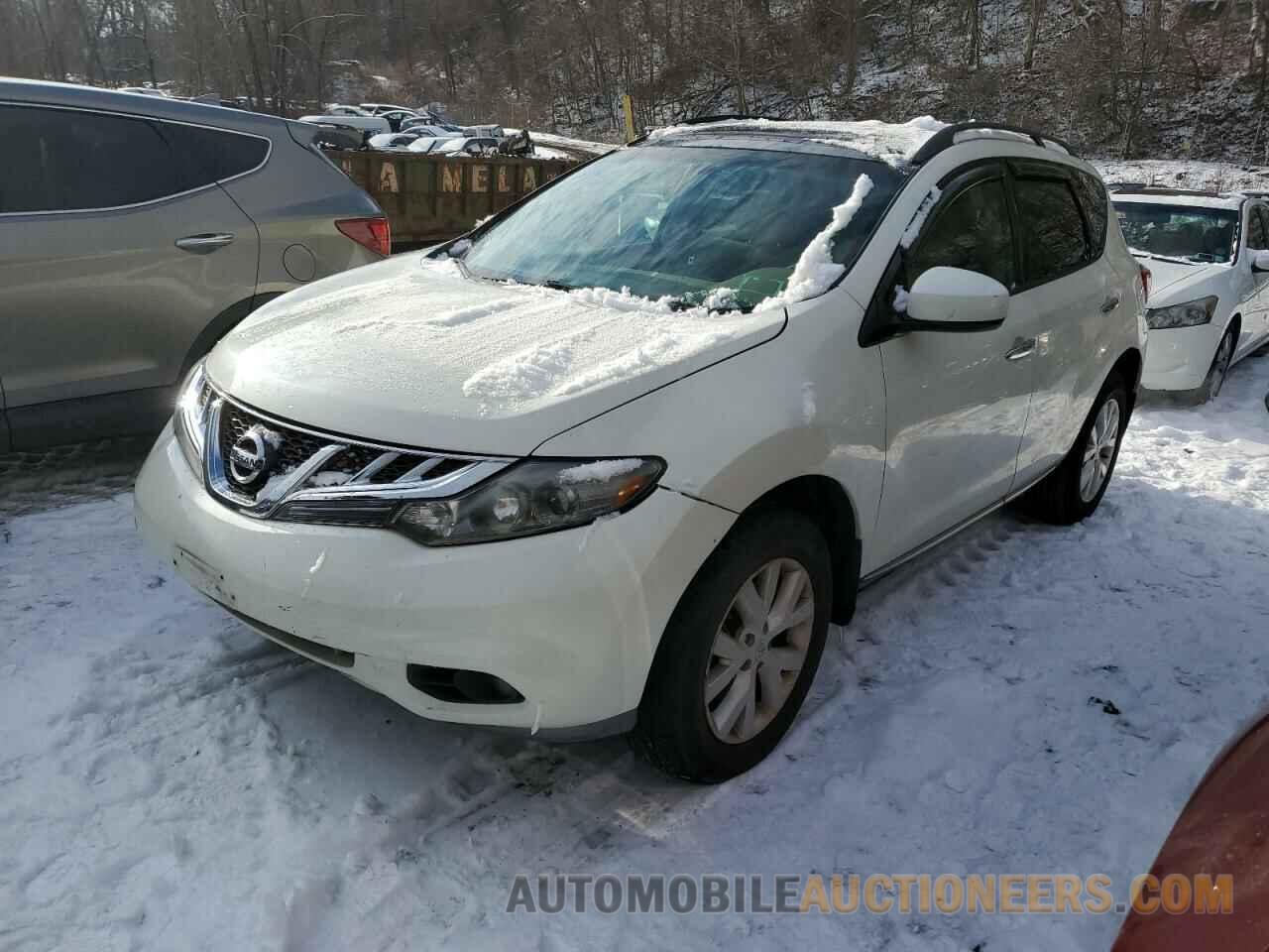 JN8AZ1MW8BW155396 NISSAN MURANO 2011