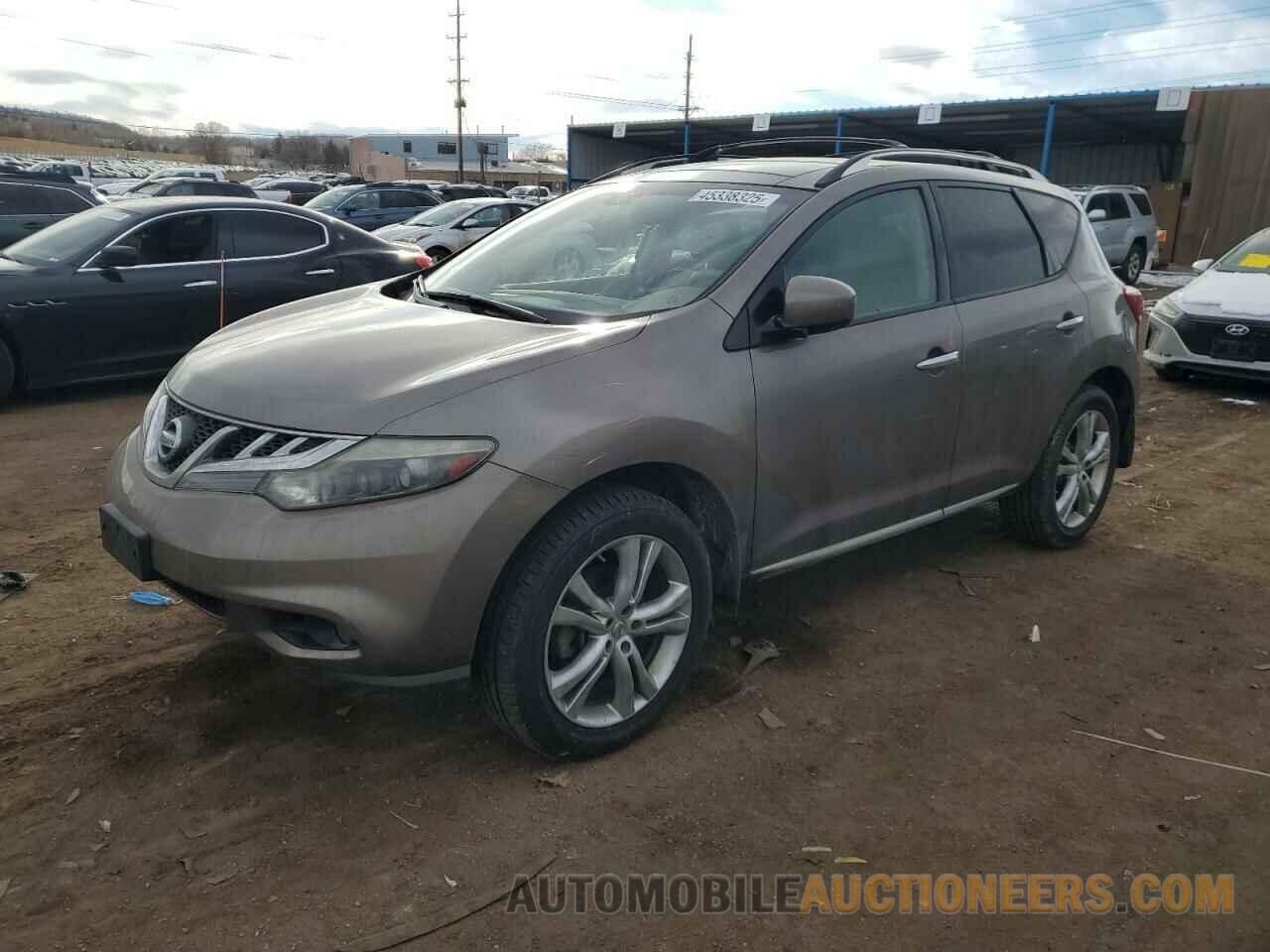 JN8AZ1MW8BW186034 NISSAN MURANO 2011