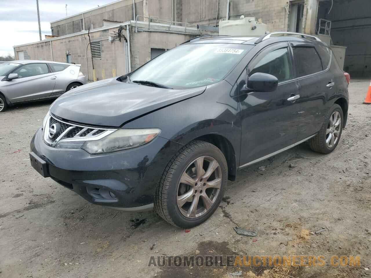 JN8AZ1MW8CW215713 NISSAN MURANO 2012