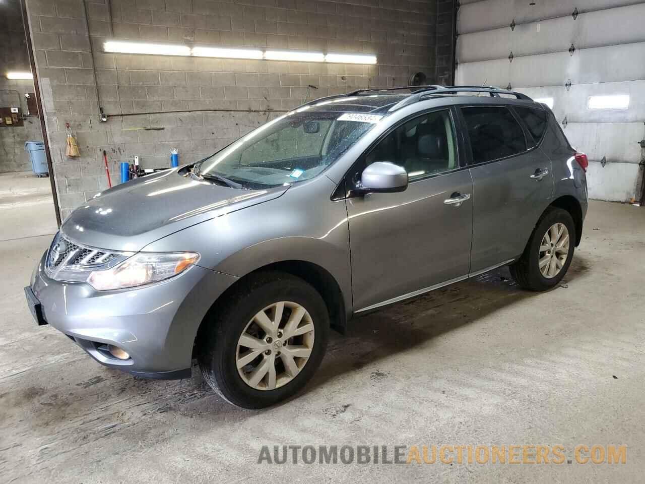 JN8AZ1MW8EW519319 NISSAN MURANO 2014