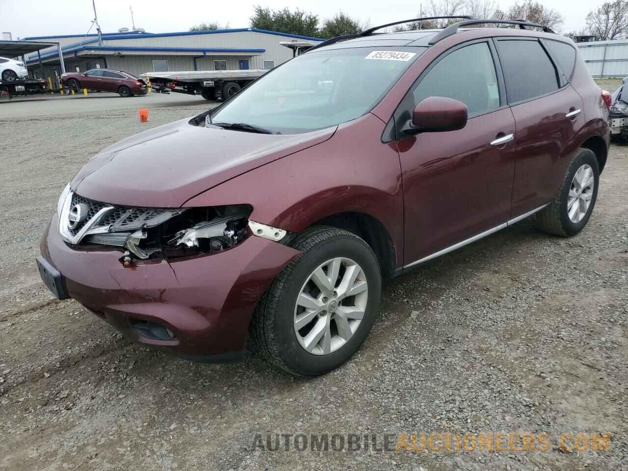 JN8AZ1MW9BW171395 NISSAN MURANO 2011