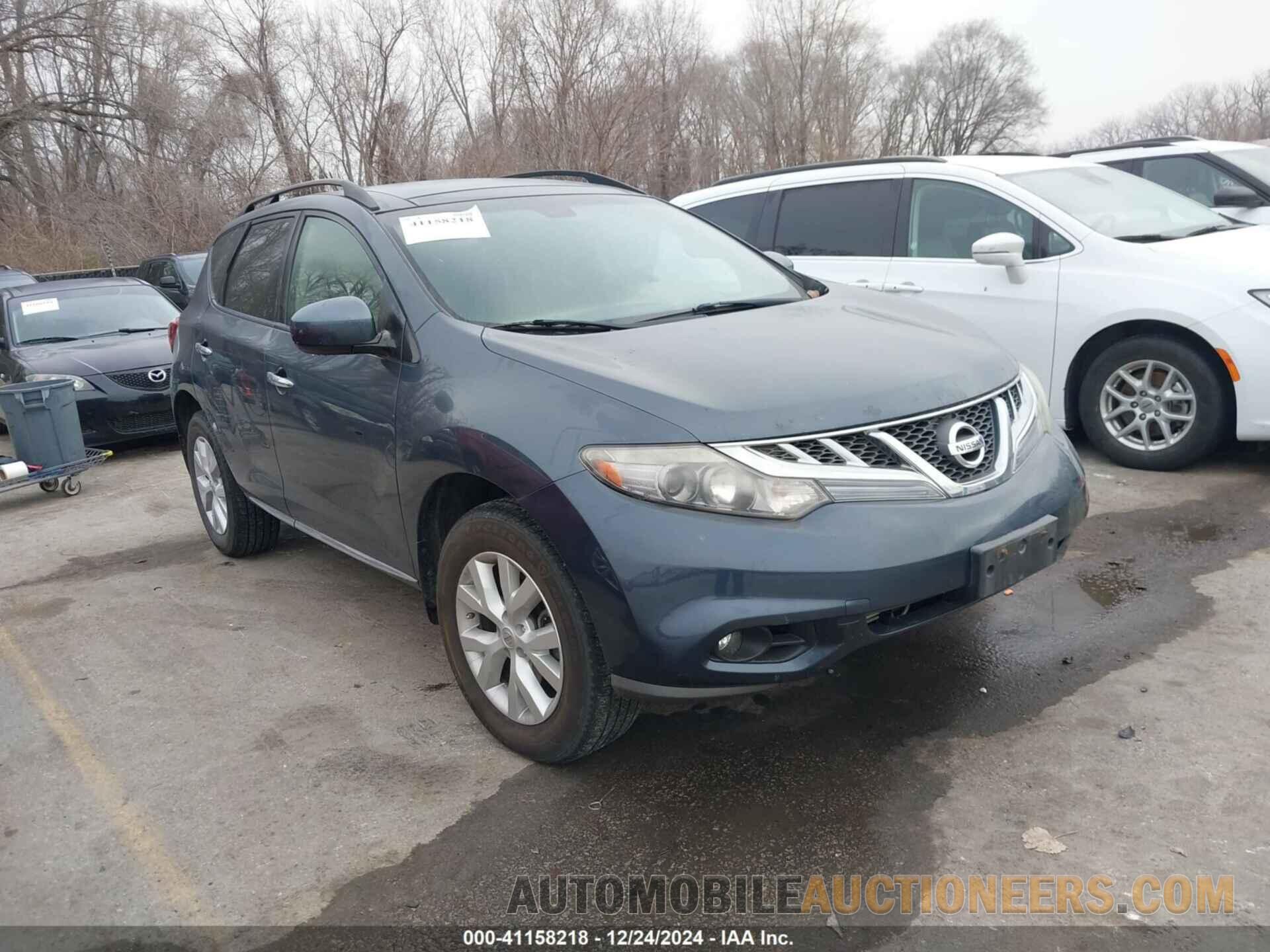 JN8AZ1MW9BW178749 NISSAN MURANO 2011