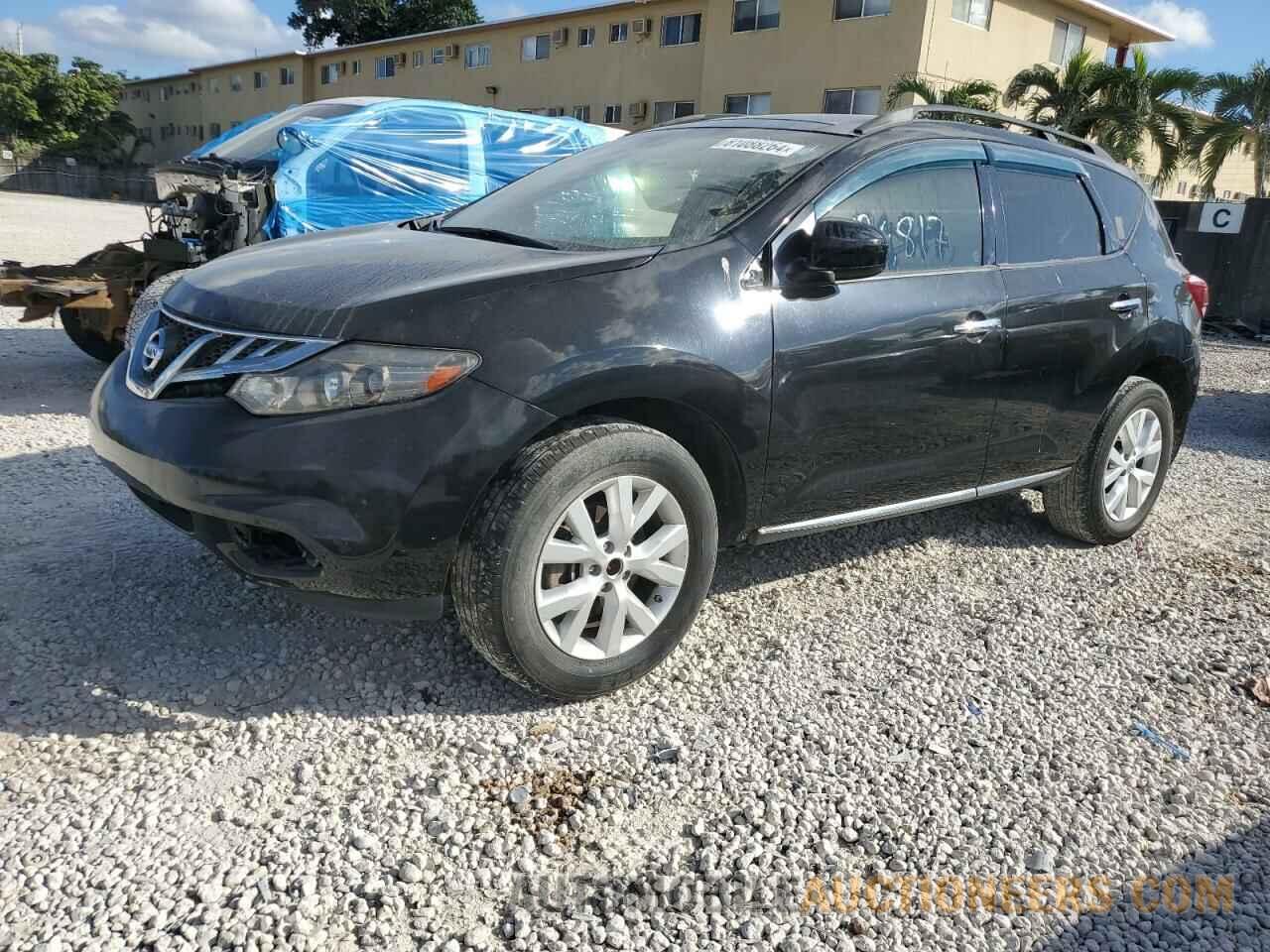 JN8AZ1MW9BW187077 NISSAN MURANO 2011