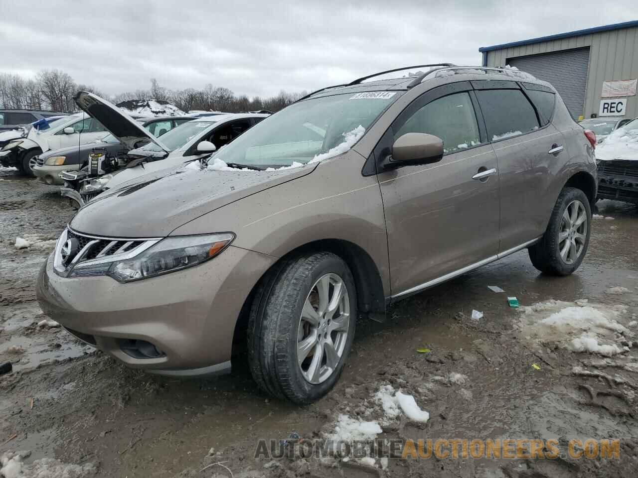 JN8AZ1MW9CW230723 NISSAN MURANO 2012