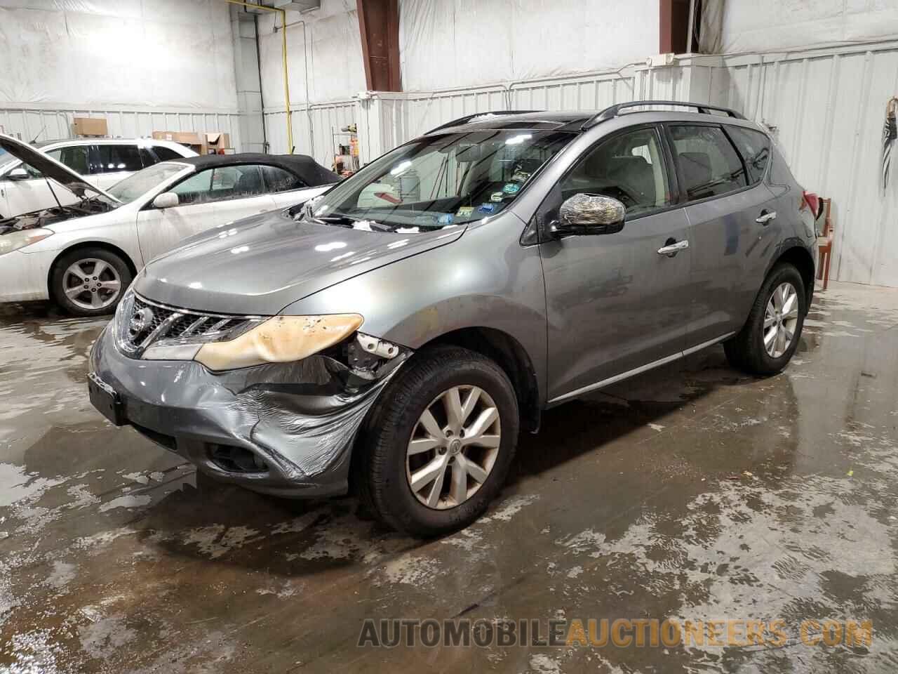 JN8AZ1MW9DW317961 NISSAN MURANO 2013