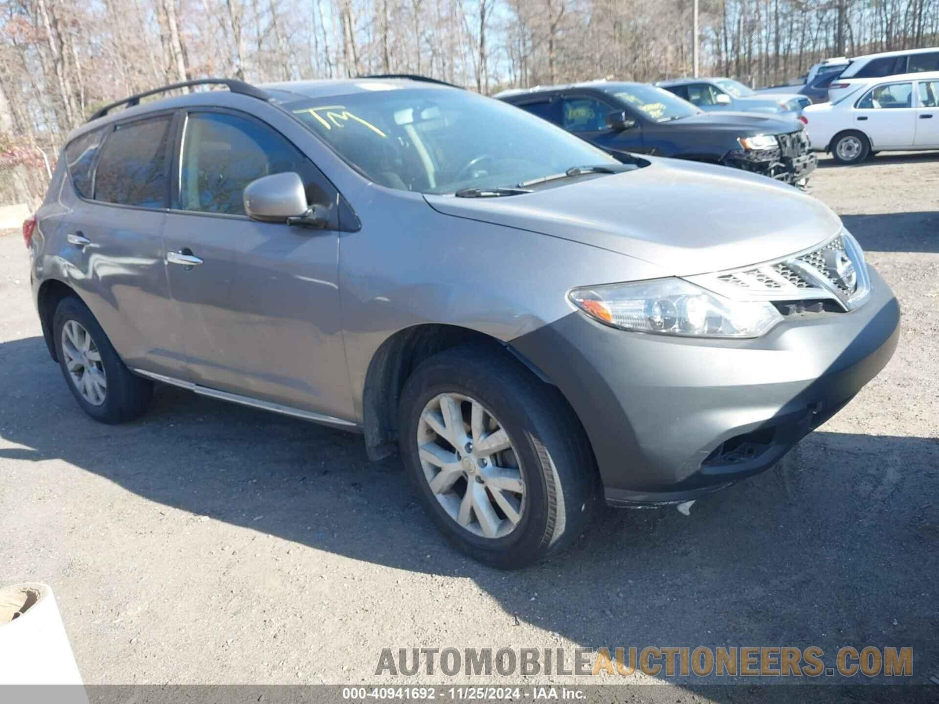 JN8AZ1MWXBW158218 NISSAN MURANO 2011