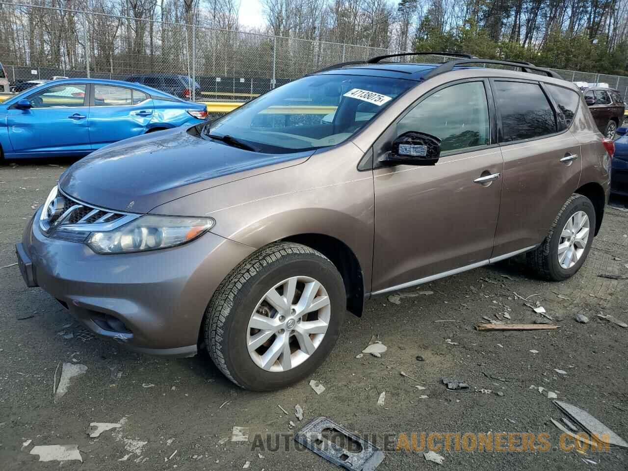 JN8AZ1MWXBW174385 NISSAN MURANO 2011