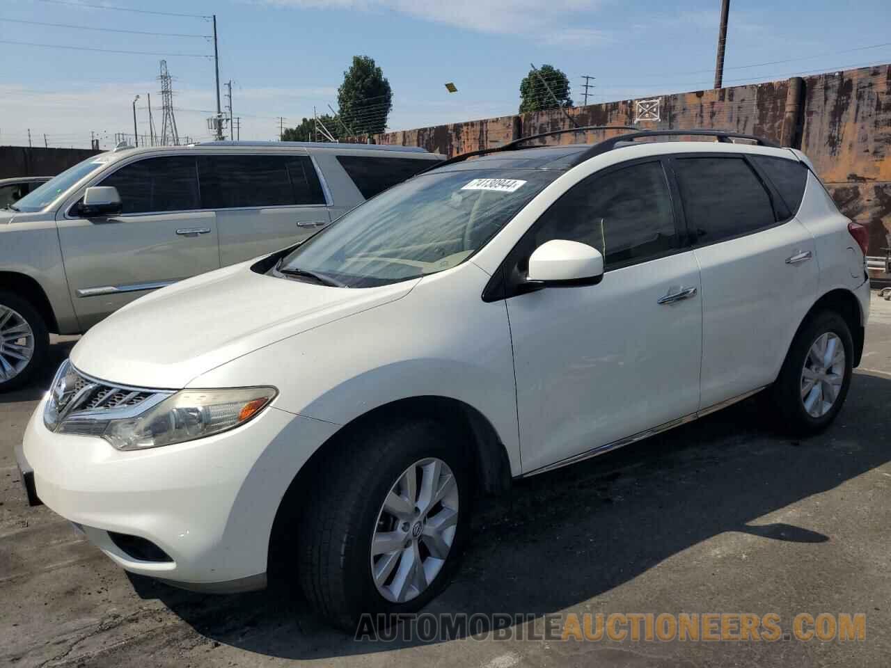 JN8AZ1MWXDW300652 NISSAN MURANO 2013