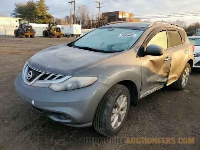 JN8AZ1MWXEW501307 NISSAN MURANO 2014