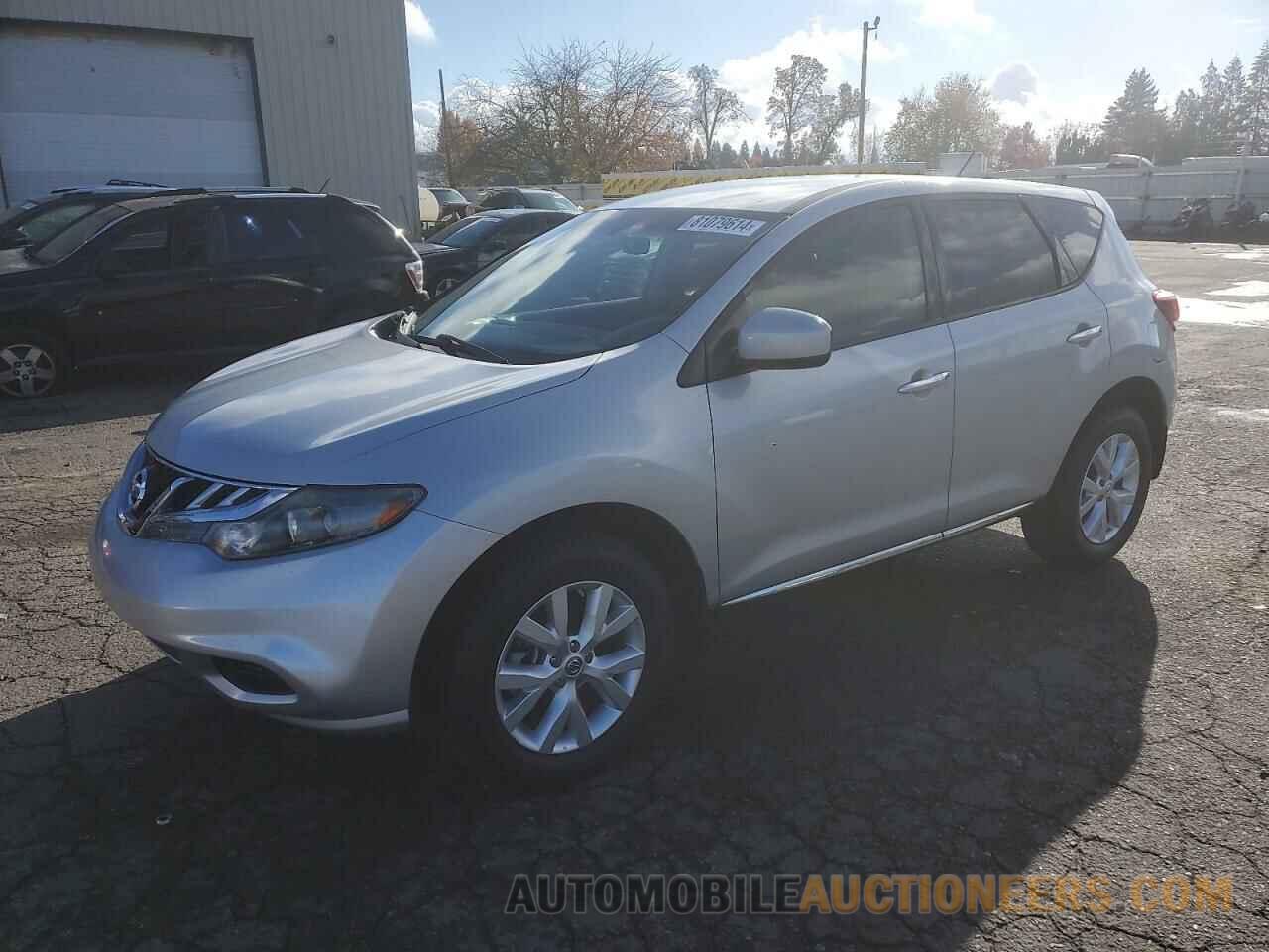 JN8AZ1MWXEW510833 NISSAN MURANO 2014