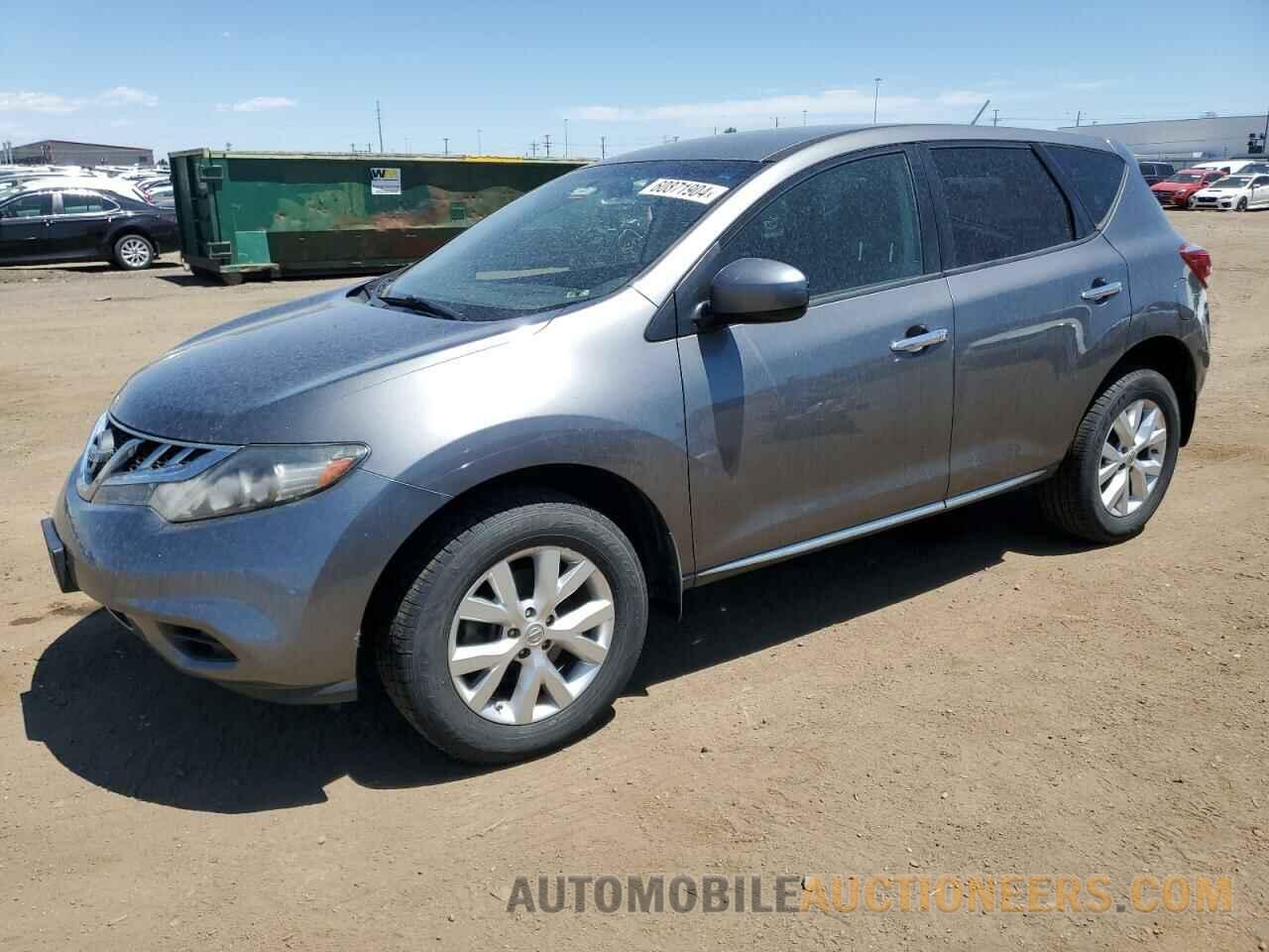 JN8AZ1MWXEW511707 NISSAN MURANO 2014