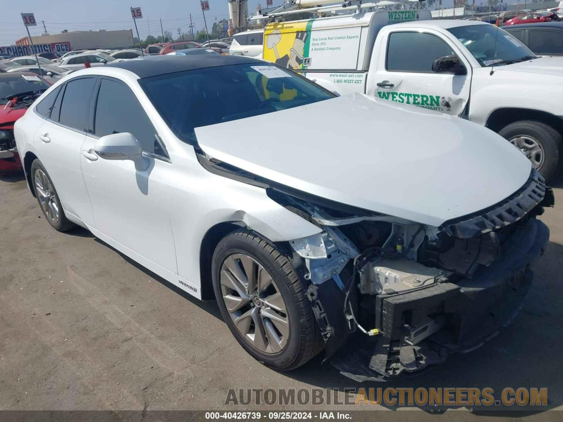 JTDAAAAA2NA006575 TOYOTA MIRAI 2022