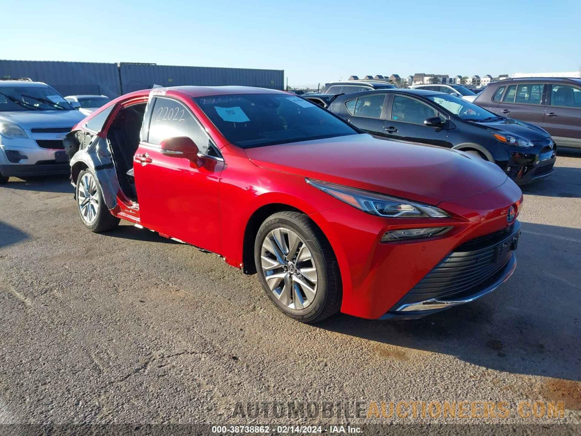 JTDAAAAA6NA007180 TOYOTA MIRAI 2022