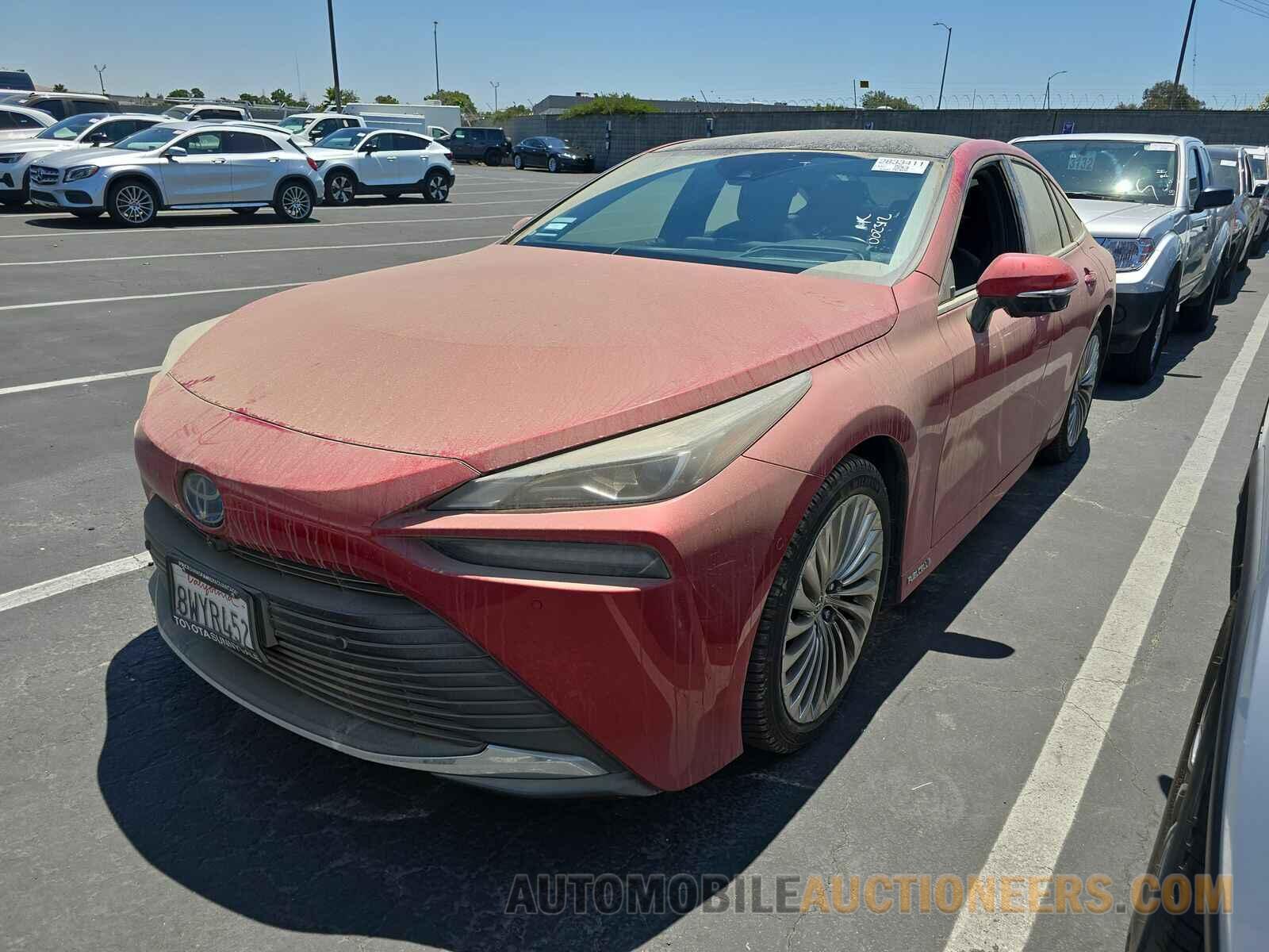 JTDAAAAA7MA002312 Toyota Mirai 2021