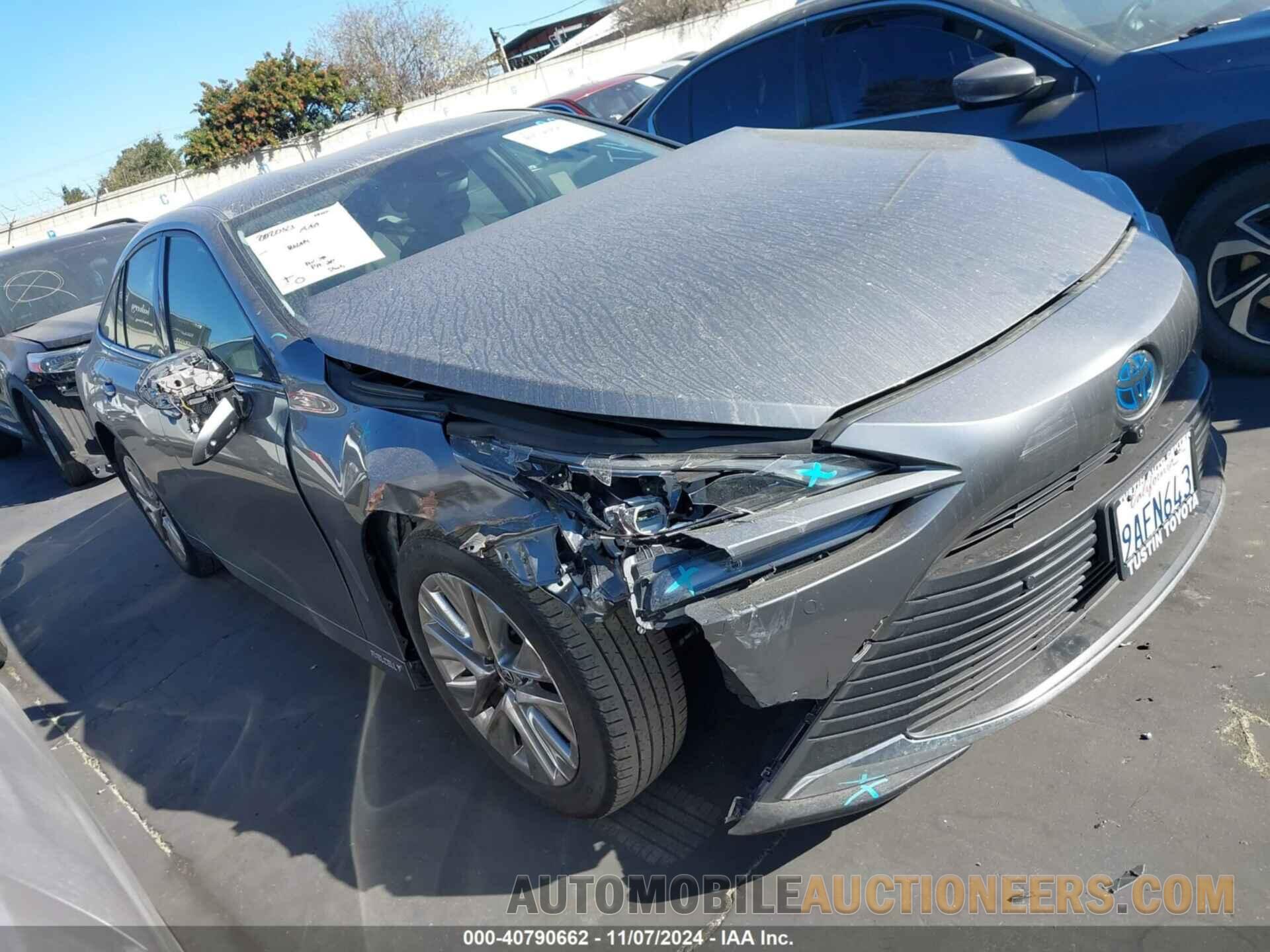 JTDAAAAA7NA004997 TOYOTA MIRAI 2022