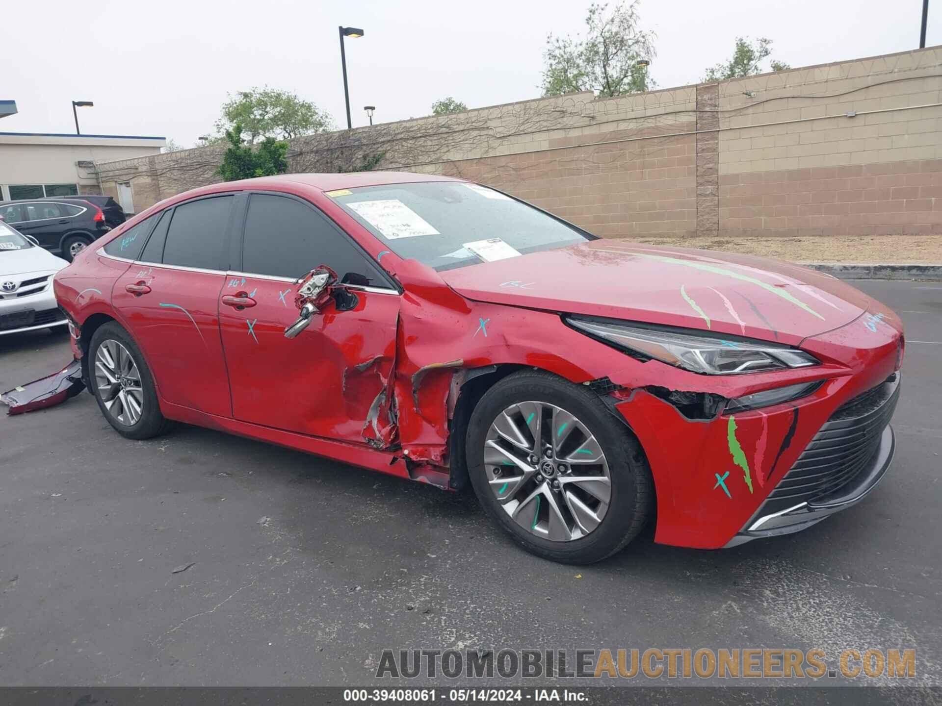 JTDAAAAA7NA007009 TOYOTA MIRAI 2022